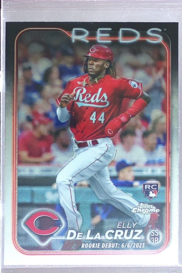 2024 Topps Chrome Update Elly De La Cruz RC #USC150 Reds