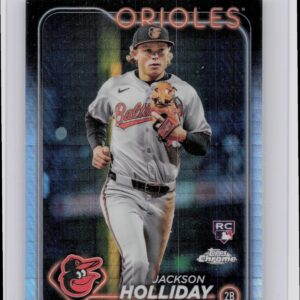 2024 Topps Chrome Update Jackson Holliday Prism Refractors #USC89 Orioles