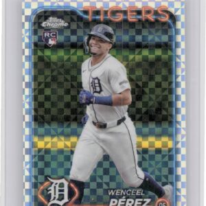 2024 Topps Chrome Update Wenceel Perez X Fractors RC #USC167 Tigers