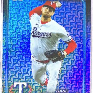 2024 Topps Dane Dunning Holiday #348 Rangers