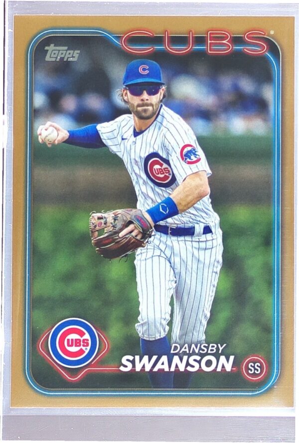 2024 Topps Dansby Swanson Gold /2024 #164 Cubs