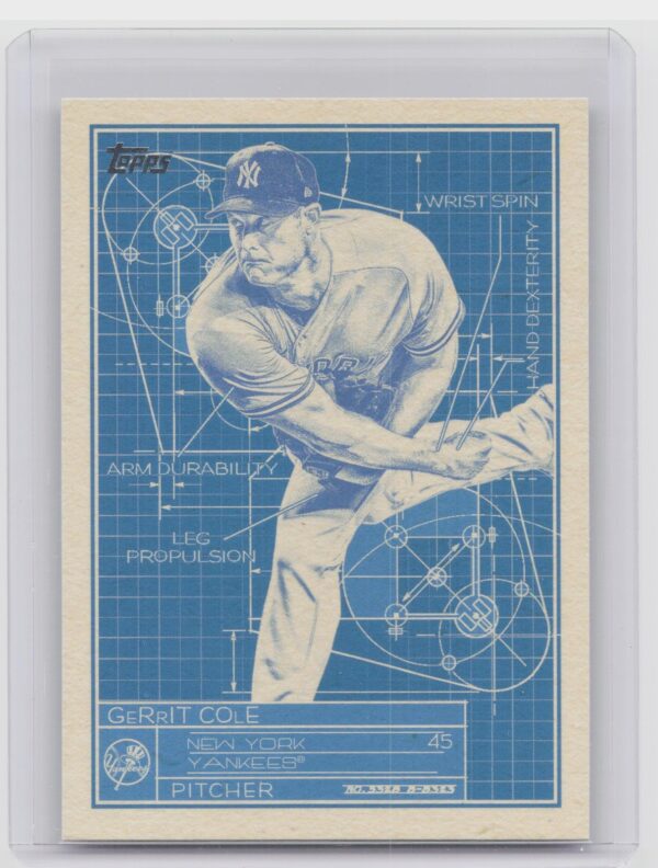 2024 Topps Gerrit Cole #SB-23 Yankees Superstar Blueprint