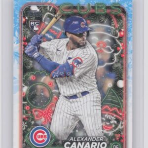 2024 Topps Holiday Alexander Canario RC #H86 Cubs