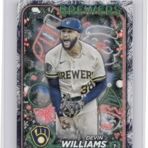 2024 Topps Holiday Devin Williams #H129 Brewers