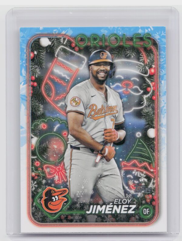 2024 Topps Holiday Eloy Jimenez #H196 Orioles