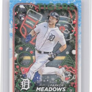 2024 Topps Holiday Parker Meadows Rookie H149 Tigers