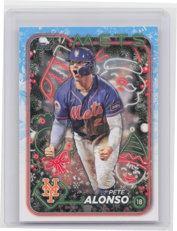 2024 Topps Holiday Pete Alonso #H66 Mets