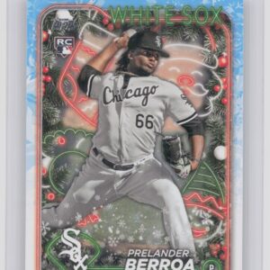2024 Topps Holiday Prelander Berroa RC #H182 Sox