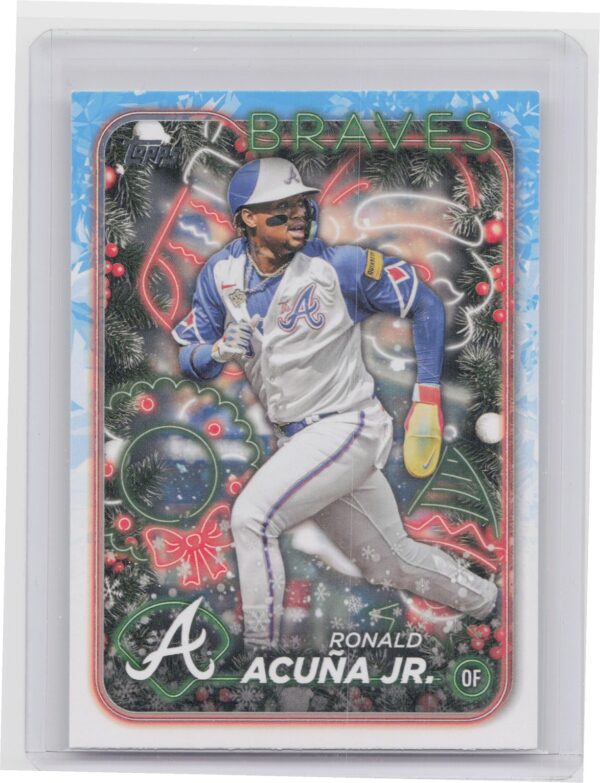 2024 Topps Holiday Ronald Acuna Jr. #H100 Braves