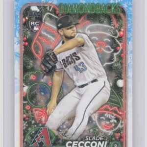 2024 Topps Holiday Slade Cecconi RC #H39 Diamondbacks