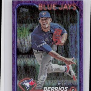 2024 Topps Jose Berrios Purple Holofoil /799 #272 Jays
