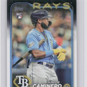 2024 Topps Junior Caminero Rookie RC US223 Rays