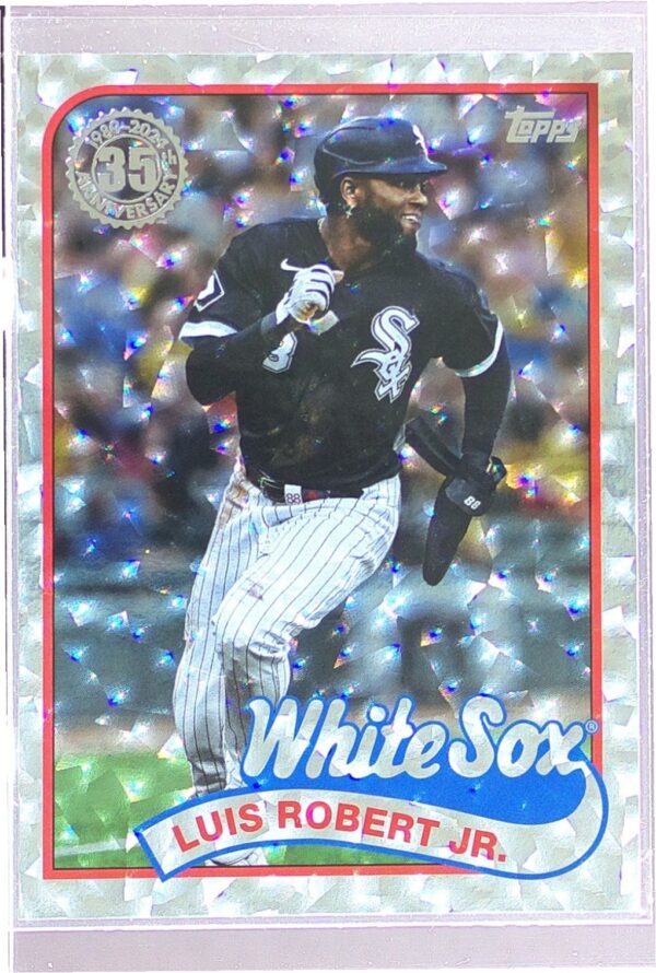 2024 Topps Luis Robert Jr. #89B-6 Sox 1989 Topps Baseball 35th Anniversary Foil