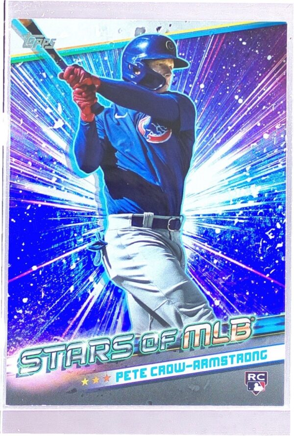 2024 Topps Pete Crow-Armstrong #SLMB-25 Cubs Stars of MLB