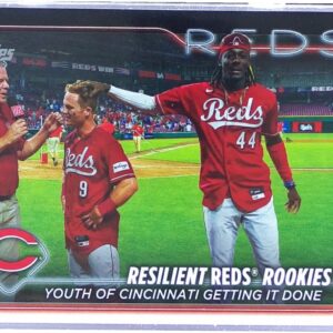 2024 Topps Resilient Reds Rookies: Youth of Cincinnati Getting It Done #133 Reds