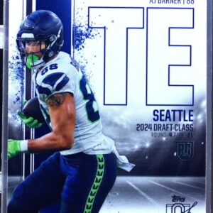 2024 Topps Signature Class AJ Barner RC #181 Seahawks