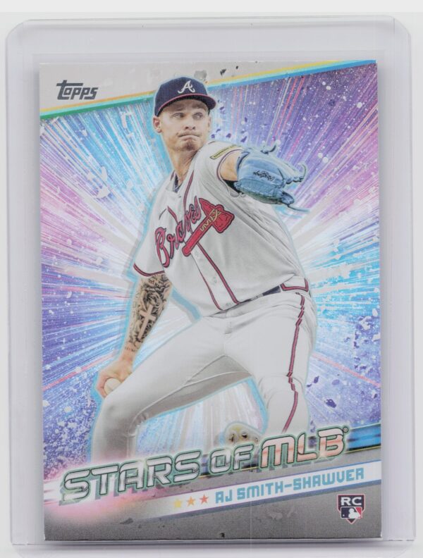 2024 Topps Update AJ Smith-Shawver #SMLB-75 Braves Stars of MLB