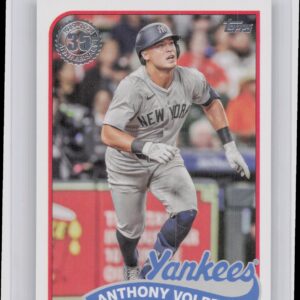 2024 Topps Update Anthony Volpe #89US-22 Yankees 1989 Topps Baseball 35th