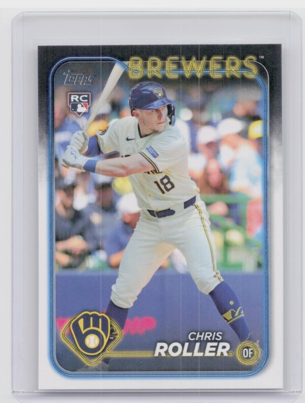 2024 Topps Update Chris Roller RC #US242 Brewers