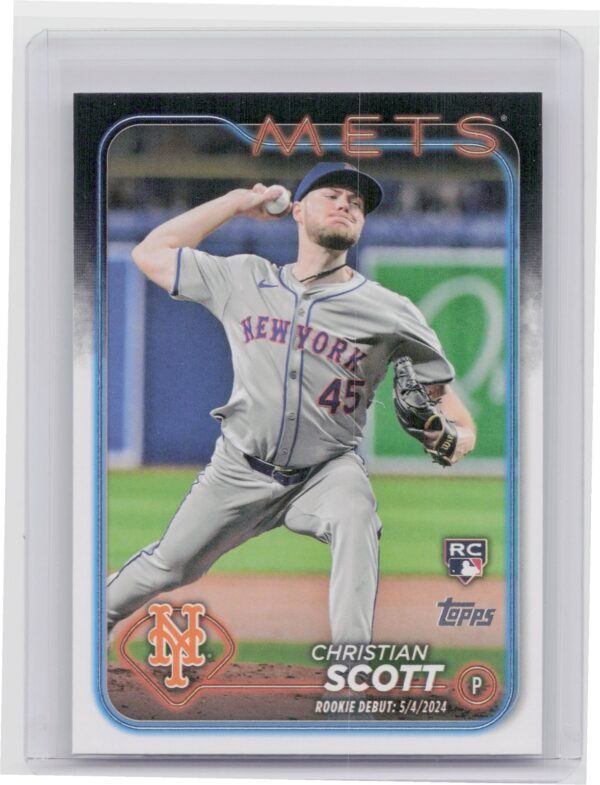 2024 Topps Update Christian Scott RC #US253 Mets
