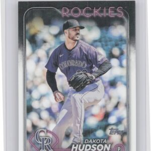 2024 Topps Update Dakota Hudson Rainbow Foil #US342 Rockies