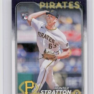 2024 Topps Update Hunter Stratton RC #US348 Pirates