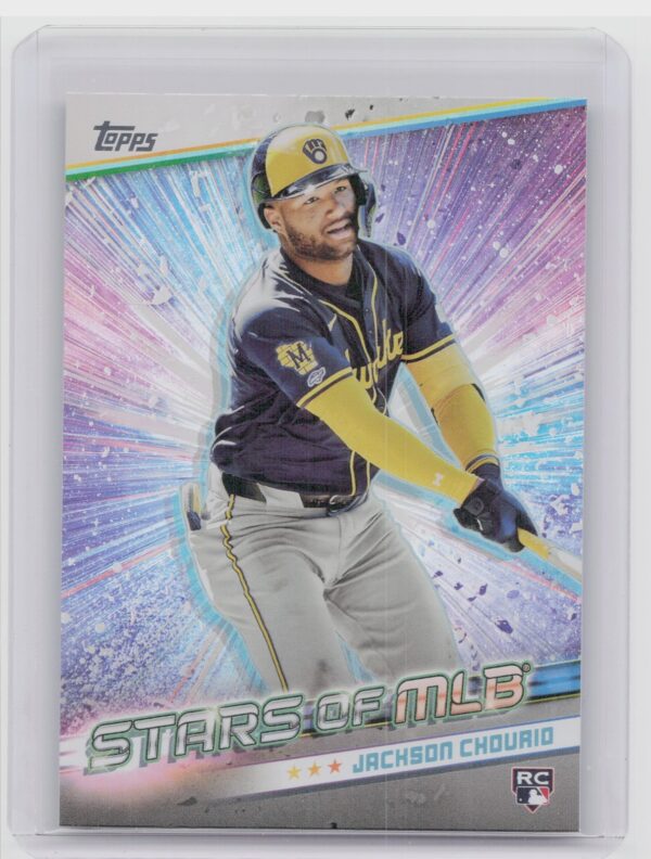 2024 Topps Update Jackson Chourio #SMLB-84 Brewers Stars of MLB