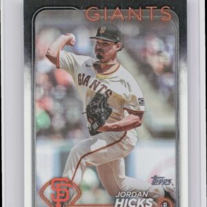 2024 Topps Update Jordan Hicks Rainbow Foil #US287 Giants