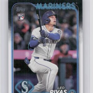 2024 Topps Update Leo Rivas RC #US279 Mariners