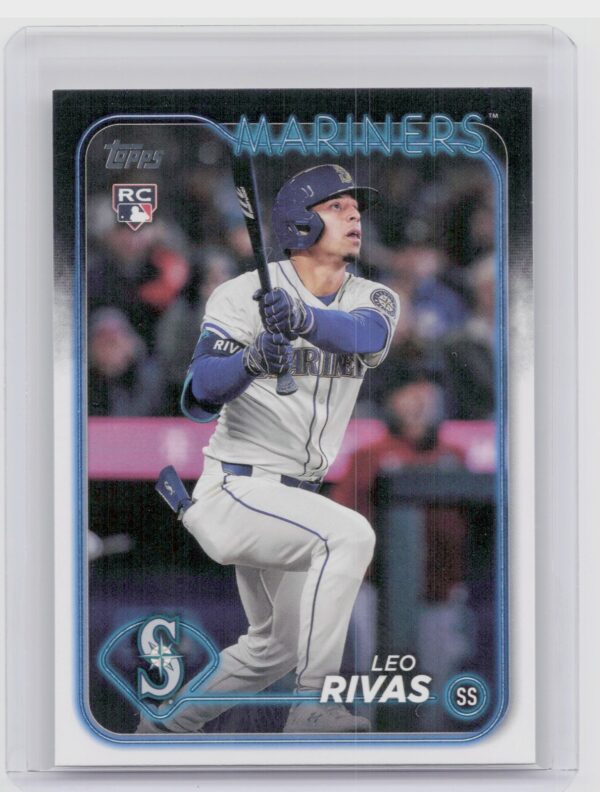 2024 Topps Update Leo Rivas RC #US279 Mariners