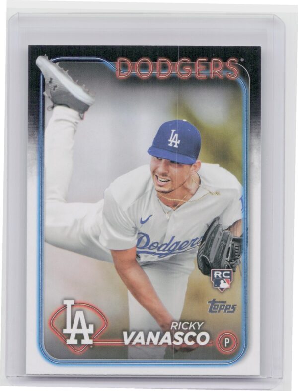 2024 Topps Update Ricky Vanasco RC #US38 Dodgers