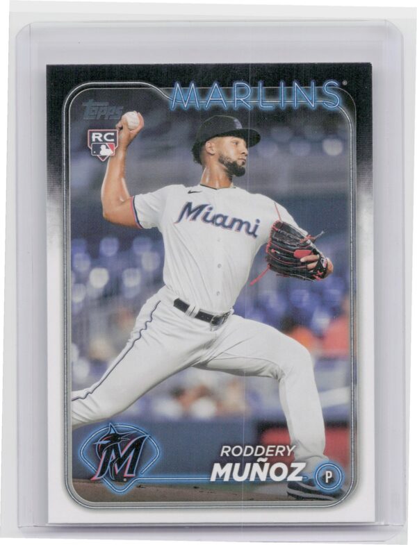 2024 Topps Update Roddery Munoz RC #US322 Marlins