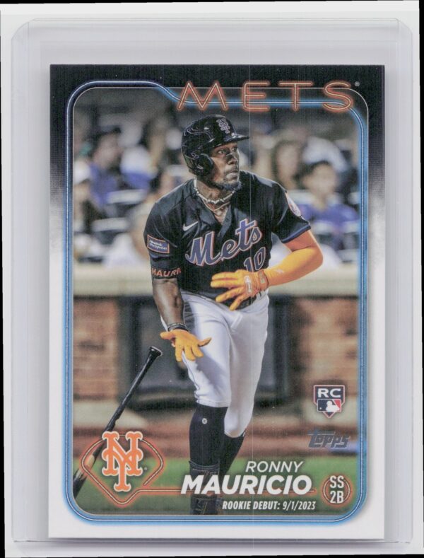 2024 Topps Update Ronny Mauricio RC #US157 Mets