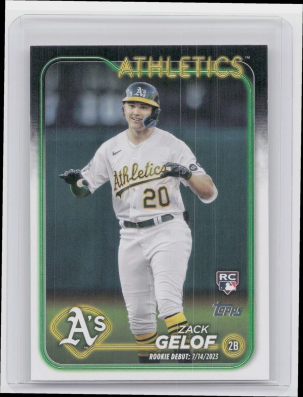 2024 Topps Update Zack Gelof RC #US131 Athletics
