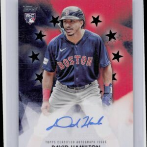 2024 Topps series 2 David Hamilton rookie autograph /199 BSA-DH Sox