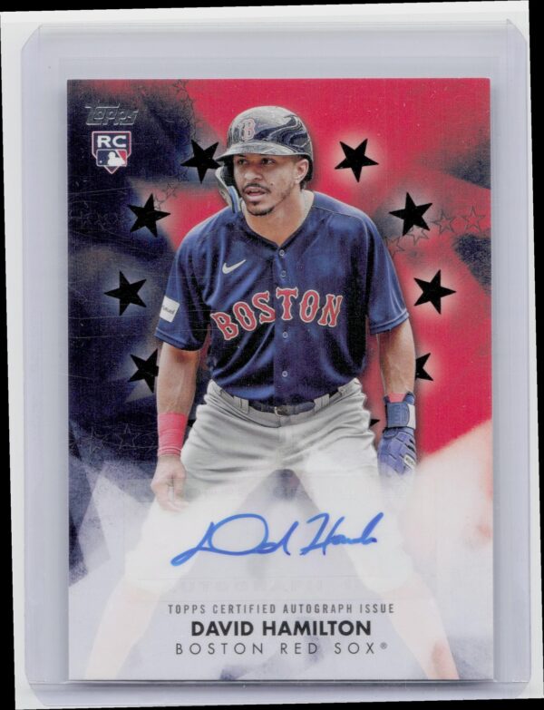 2024 Topps series 2 David Hamilton rookie autograph /199 BSA-DH Sox