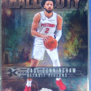 2025-26 Topps Chrome Cade Cunningham #BD-11 Pistons Ball of Duty Refractor