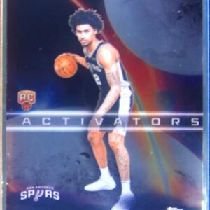 2025-26 Topps Chrome Dylan Harper RC #AC-12 Spurs Activators Refractor