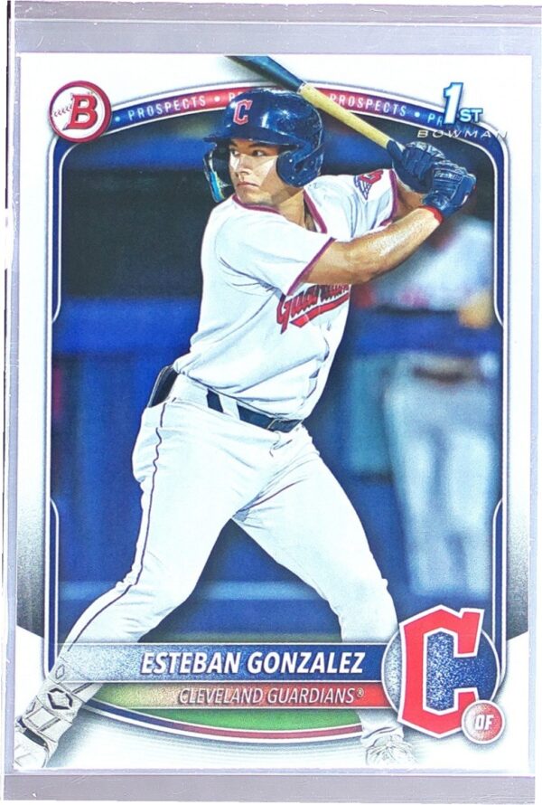 2025 Bowman Esteban Gonzalez #BP-70 Guardians Prospects