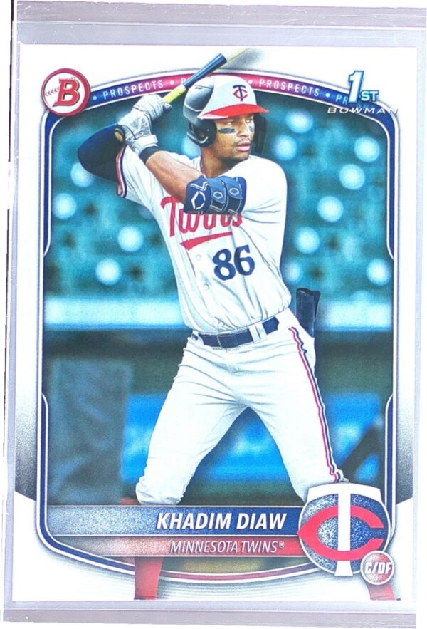 2025 Bowman Khadim Diaw #BP-77 Twins Prospects