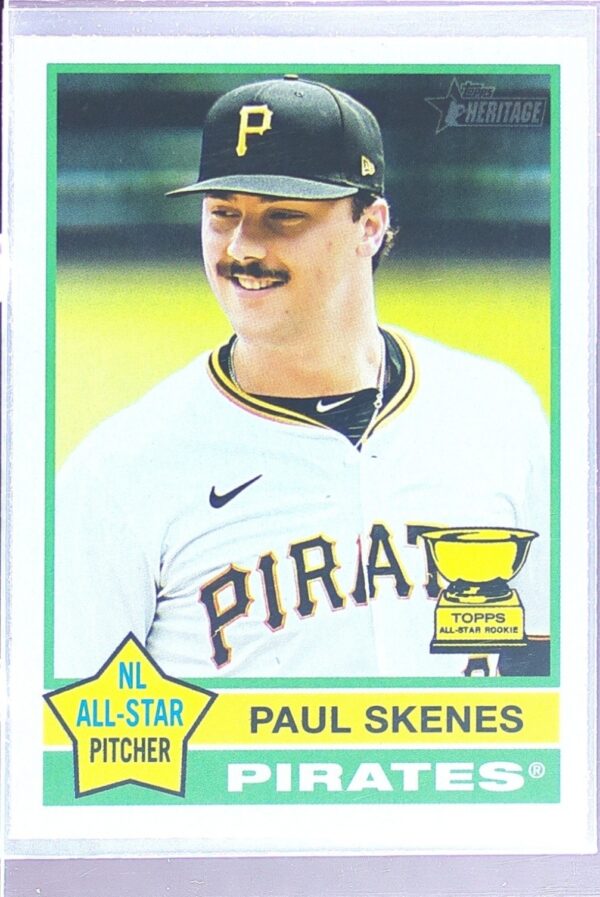 2025 Heritage Paul Skenes #60 Pirates