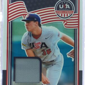 2025 Panini Stars and Stripes USA Baseball Brennan Seiber JSY #USA-BS USA