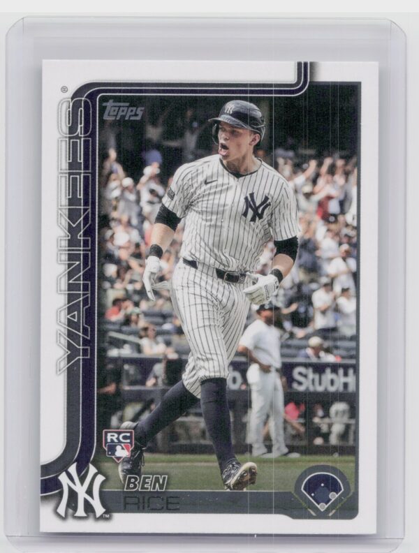 2025 Topps Ben Rice RC #337 Yankees