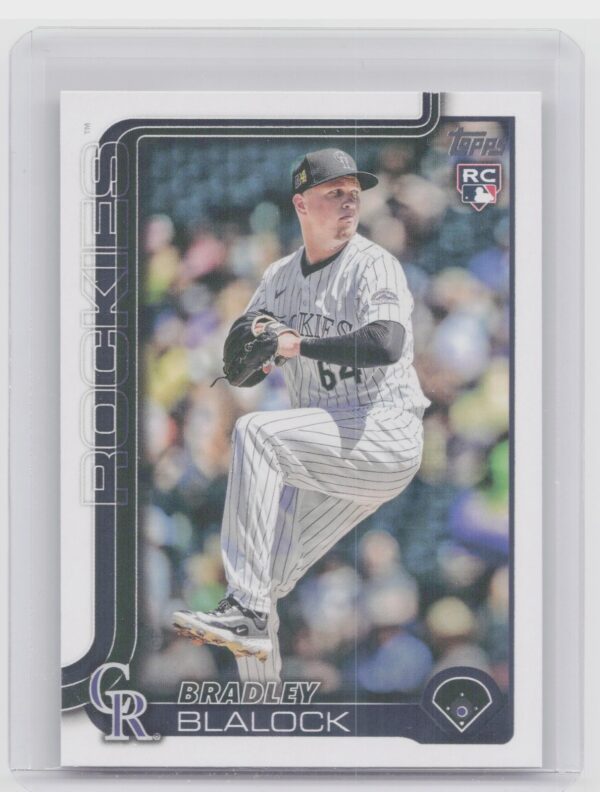2025 Topps Bradley Blalock RC #161 Rockies
