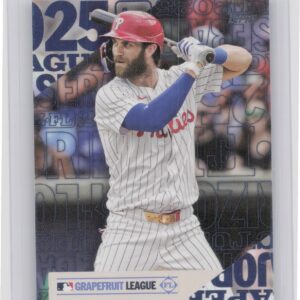 2025 Topps Bryce Harper #TG-3 Phillies Training Grounds