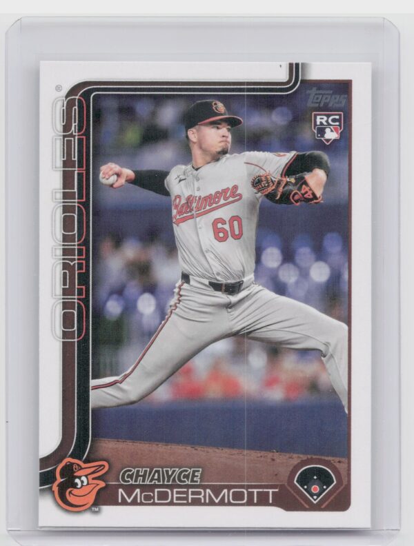 2025 Topps Chayce McDermott RC #32 Orioles