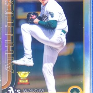2025 Topps Chrome Mason Miller Topps Refractors #142 Athletics