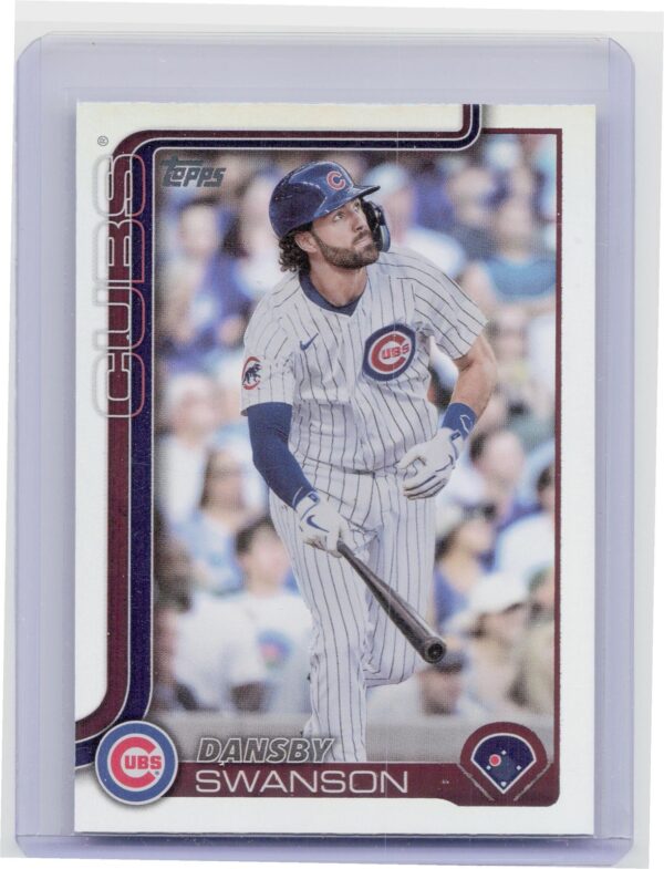 2025 Topps Dansby Swanson Rainbow Foil #303 Cubs