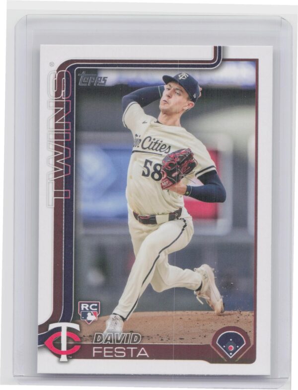 2025 Topps David Festa RC #178 Twins