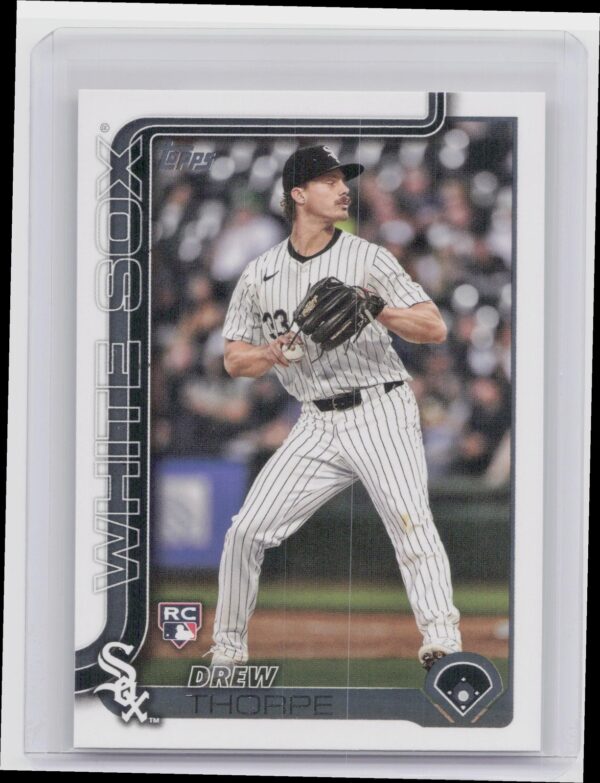 2025 Topps Drew Thorpe RC #320 White Sox